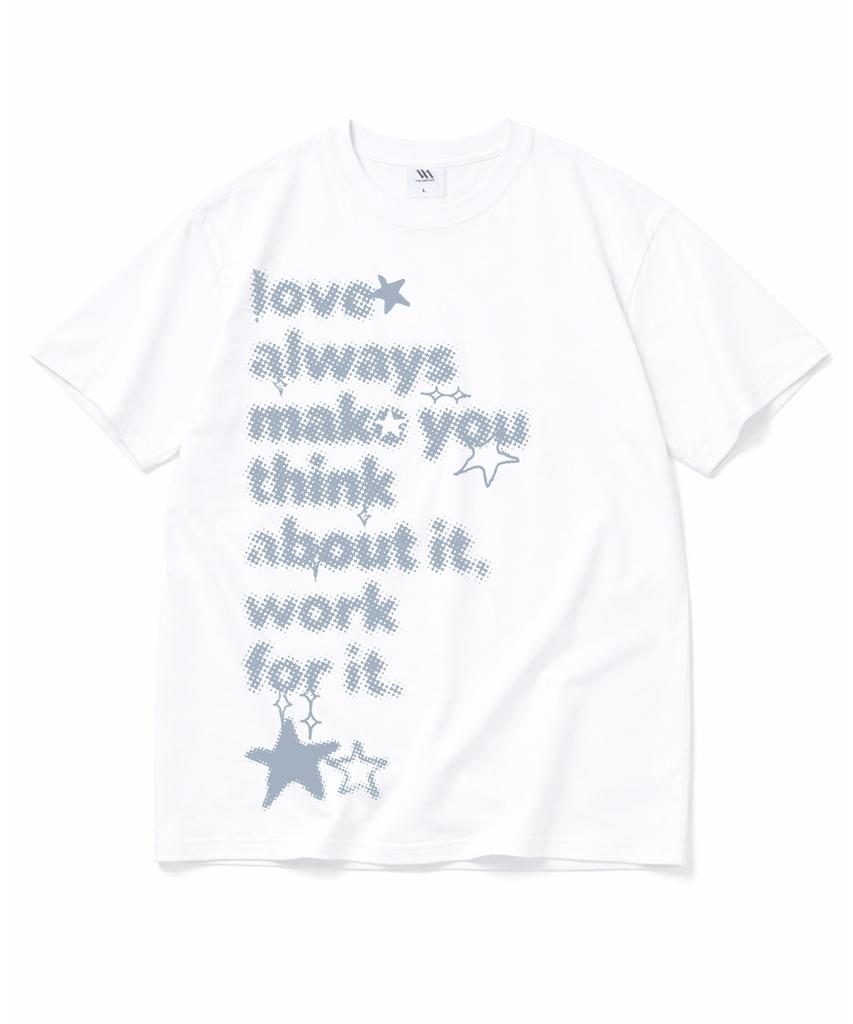 VENHIT Blurry Love Cool Cotton Short Sleeve T-Shirt