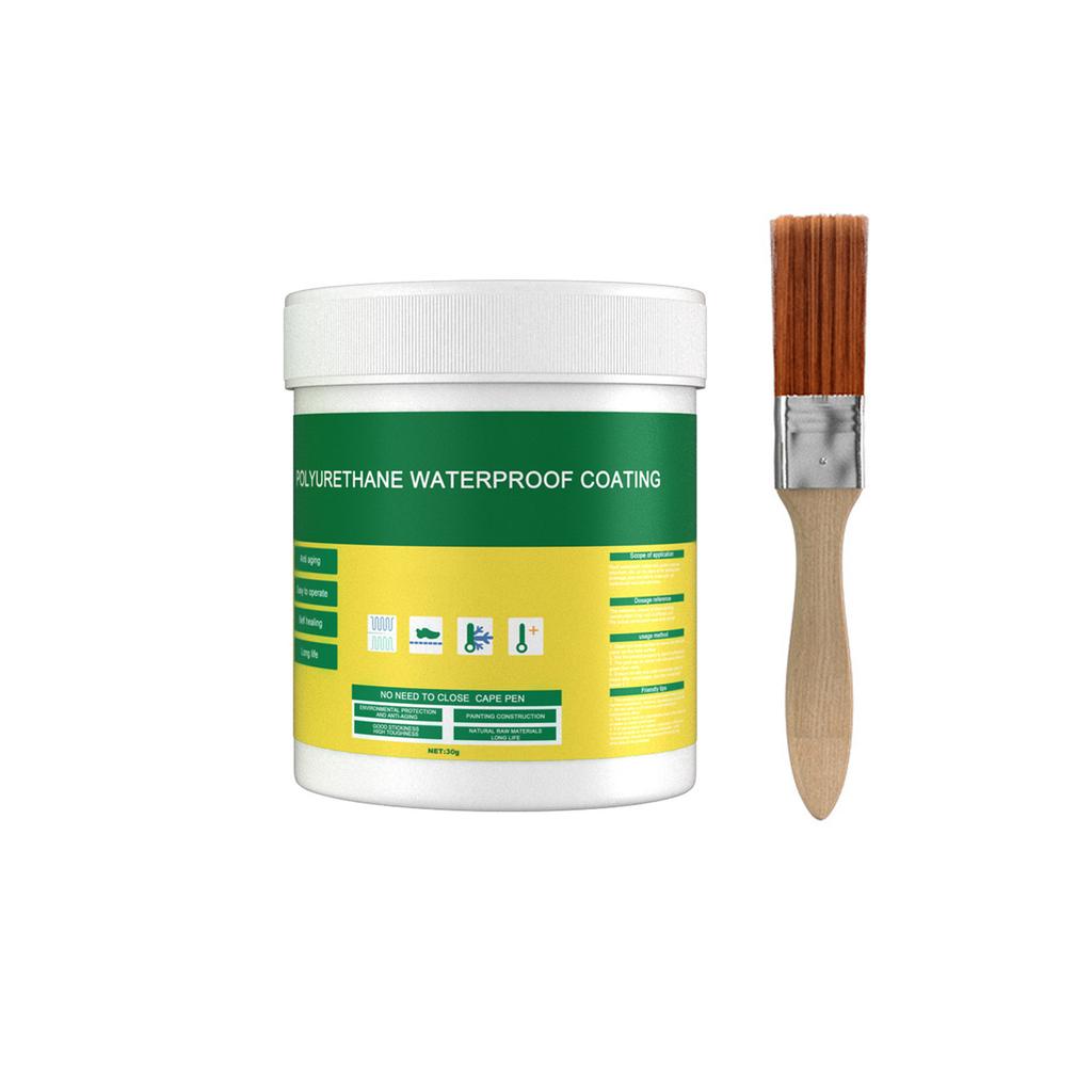 30/100/300g Waterproof Coating Invisible Paste Sealant Polyurethane Glue With Brush Adhesive Repair Glue For Home Roof Bathroom