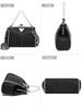Borsa a Mano Versatile da Donna Europea e Americana Vintage 2025 - Stile a Spalla Singola e Crossbody