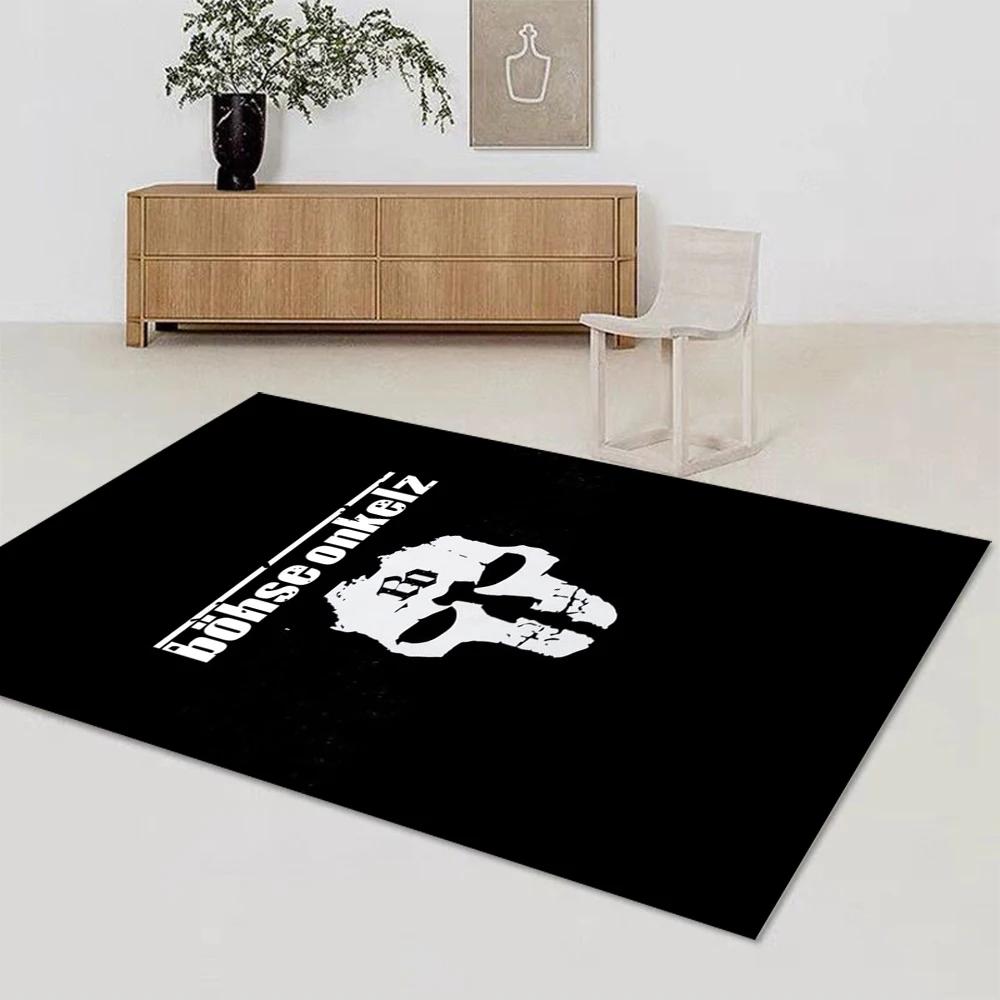 Německo Bohse Onkelz Koberec do obývacího pokoje ložnice bytová dekorace cool protiskluzová pratelná podložka na podlahu kuchyňová podložka pod konferenční stolek