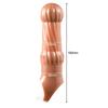 Reusable Penis Sleeves High Elastic Condoms Cock Soft Extender Enlargement Delay Ejaculation Sex Toys for Men Couple