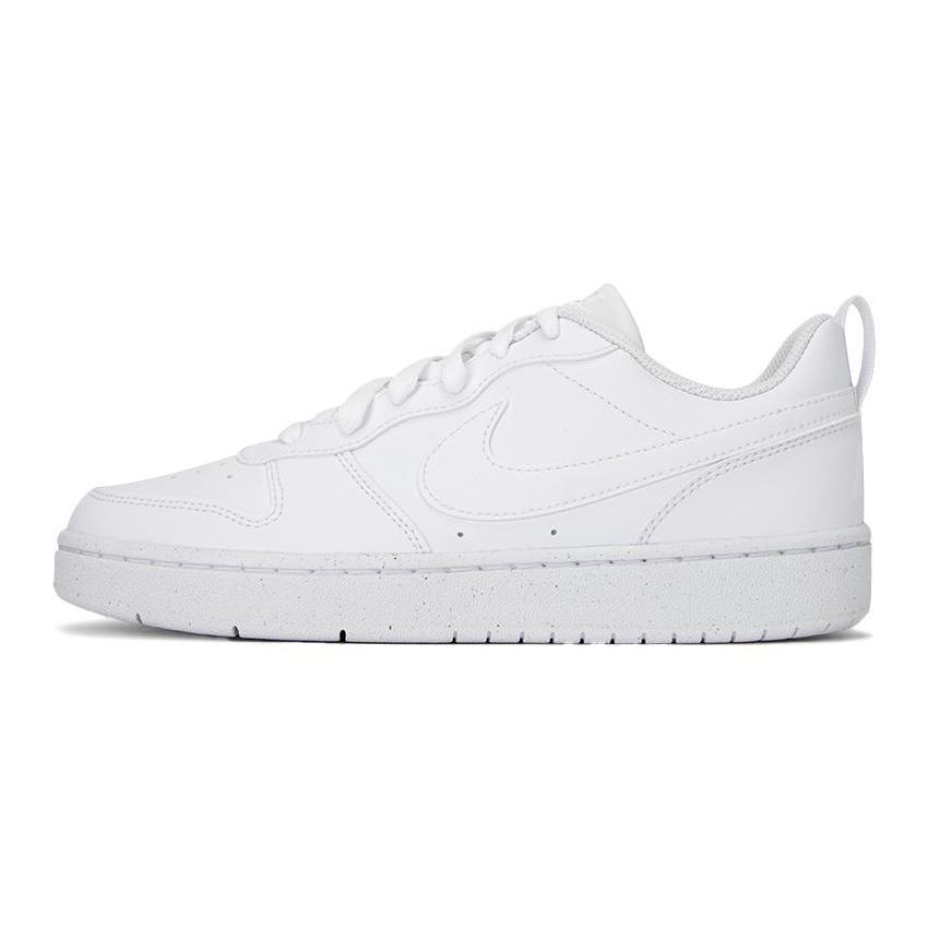 (GS) Nike Court Borough Low Recraft  Triple White  Kids  DV5456-106