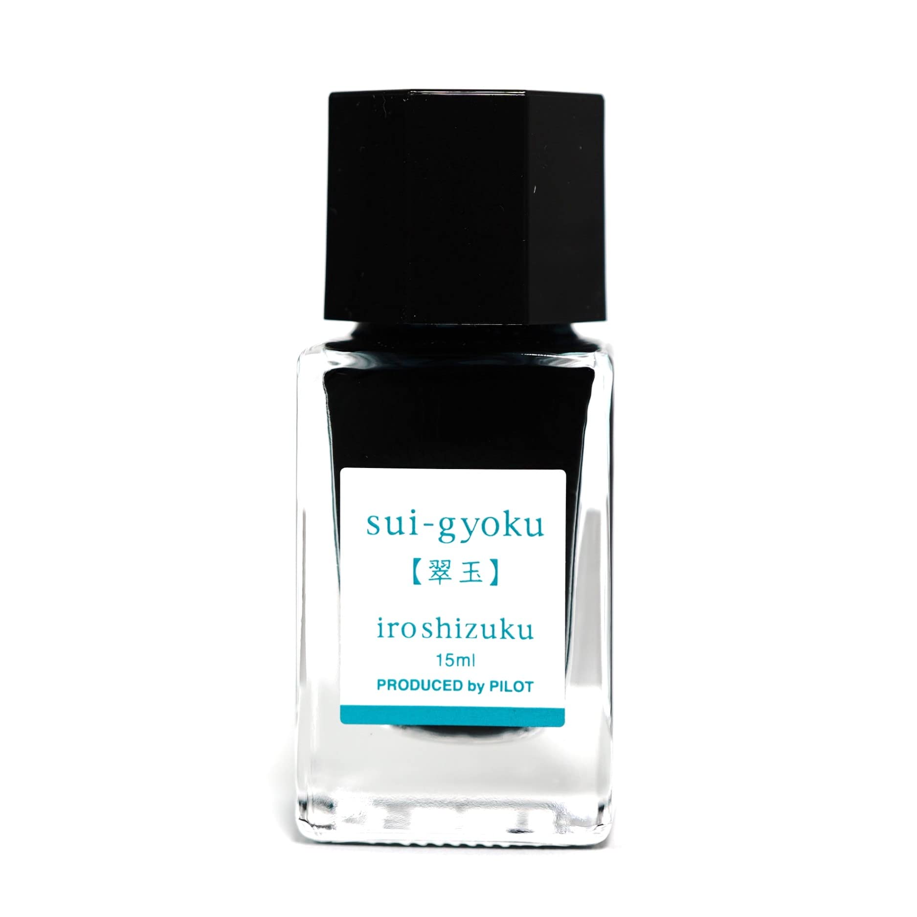 

PILOT fountain pen ink color mini bottle 15ml water-based drop/iroshizuku [Jadeite/Suigyoku] INK-15-SU