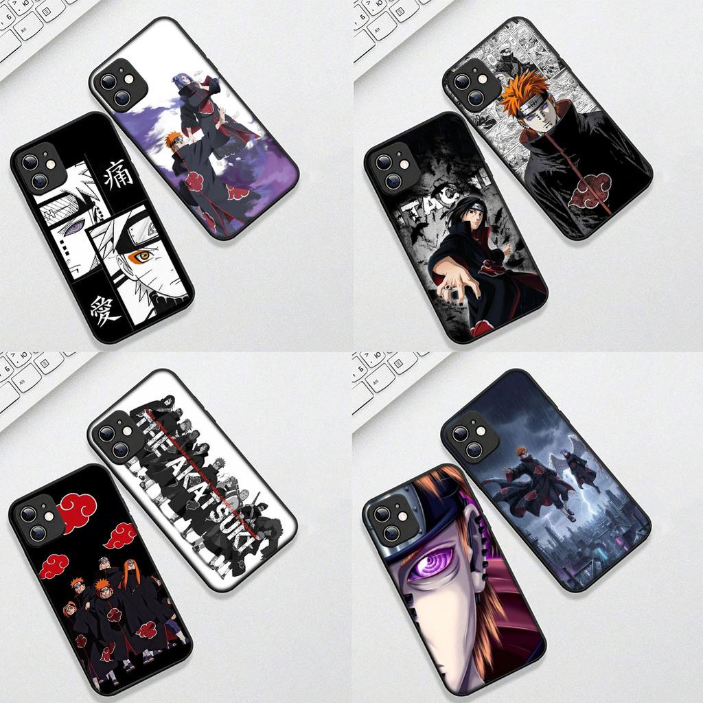 for Motorola Moto G82 G20 G22 G23 G32 G8 G7 G9 Power Plus G41 G30 G71 E22 E13 E20 E32 Case Itachi Uchiha Narutos Pain Akatsuki