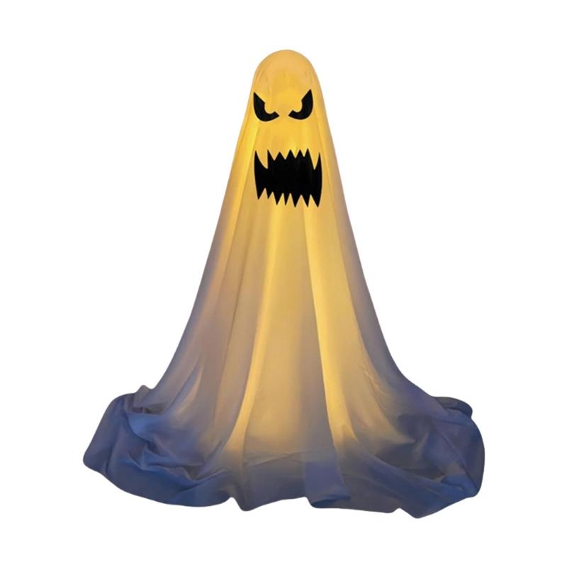 Battery Power Standing Phantoms Halloween Yard Decors 165cm Height Eerie Atmosphere Creation For Porch Garden