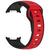 Silikonarmband für Samsung Galaxy Watch 8 40mm 44mm/Watch 8 Classic Atmungsaktives zweifarbiges Silikonarmband