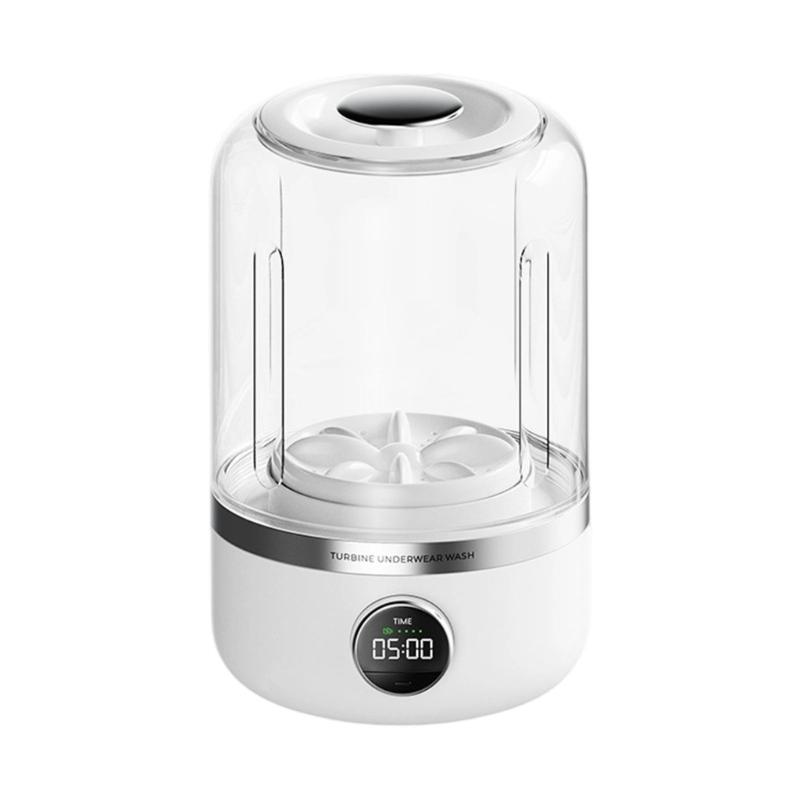 

Efficient Washing Machine Small Washer Small Laundry Machine Underwear Socks Washing Machine for Camping and Home Use 1