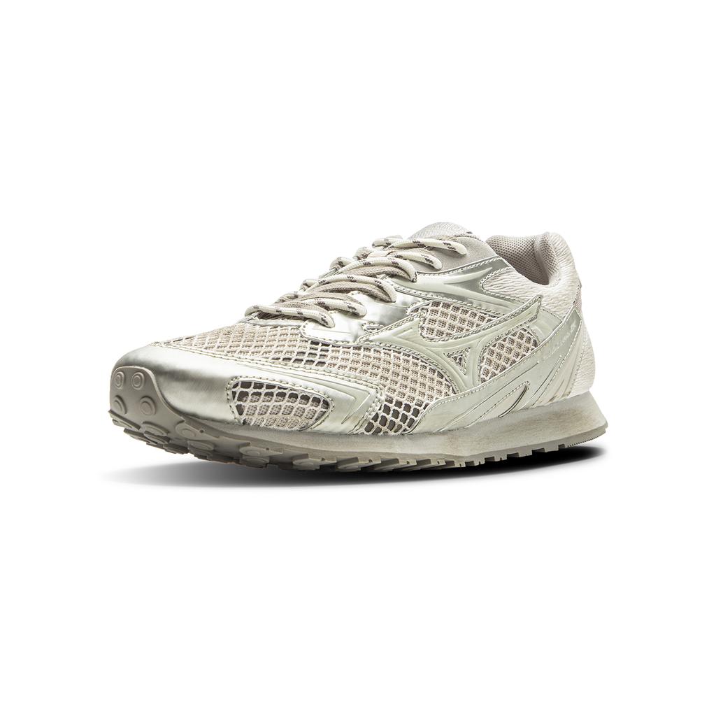 Mizuno LG 60S 2K Fashion Minimalist Training Low-Top Lifestyle Casual Shoes Unisex Sneaker Waffle-Gold D1GH242108