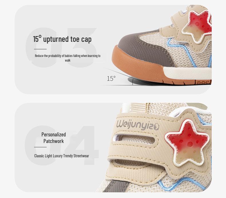 2025 Soft Sole Toddler Shoes for Boys & Girls, Ages 1-3 - Perfect for Spring and Autumn