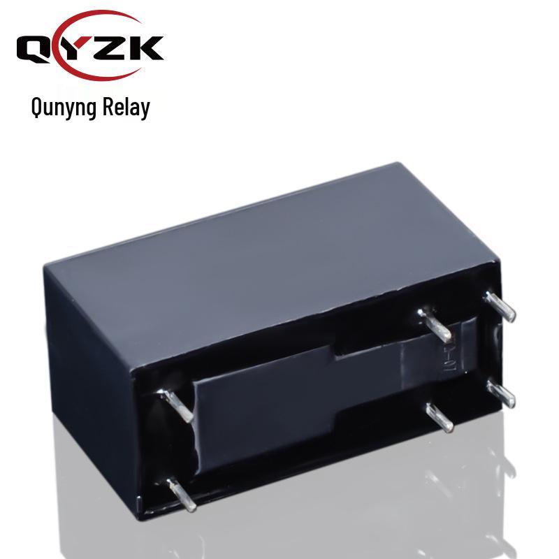 115F Small Household Relay, Dual Normally Open, DC5V/12V/24V, 8A