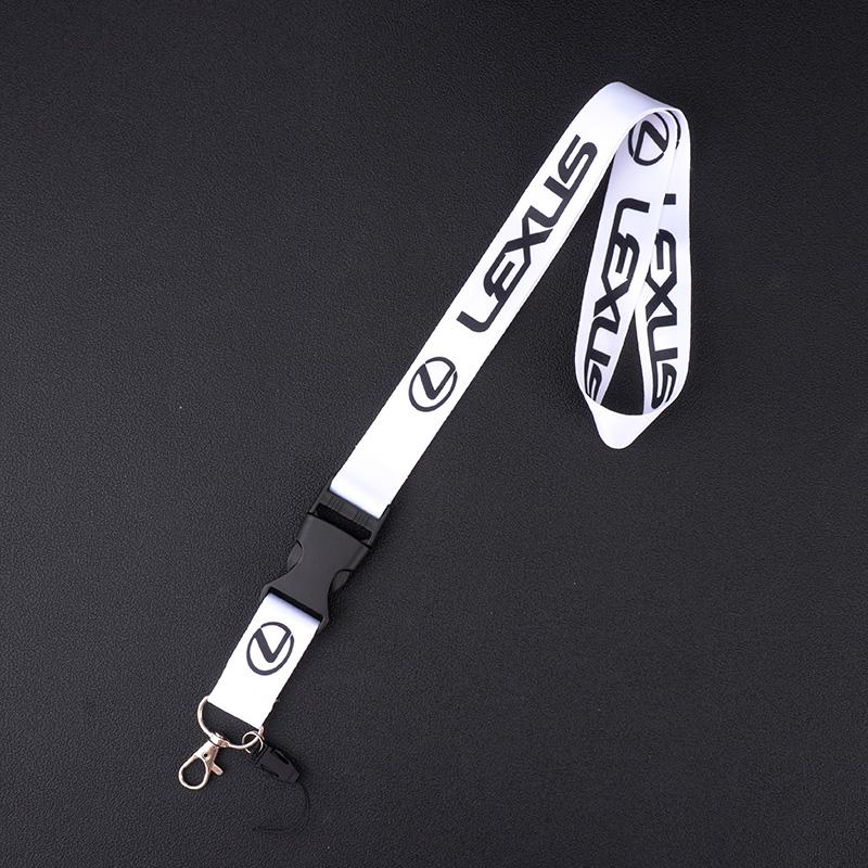 EAV3 Car Motorrad Lanyard Nylon Printing Style Keychain for Lexus ES300 RX330 RX300 GS300 IS250 IS200 CT200h IS300 NX RX LX GX GS