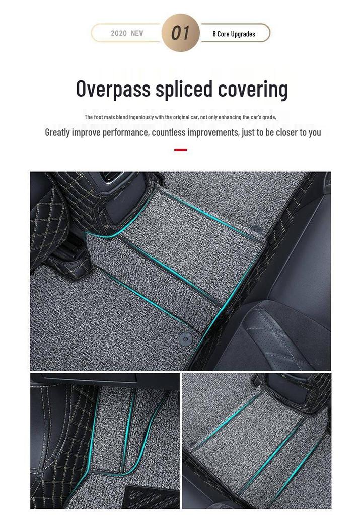 Custom Leather Floor Mats for Hongqi HS5 (2019-2025) - Interior Accessories & Style