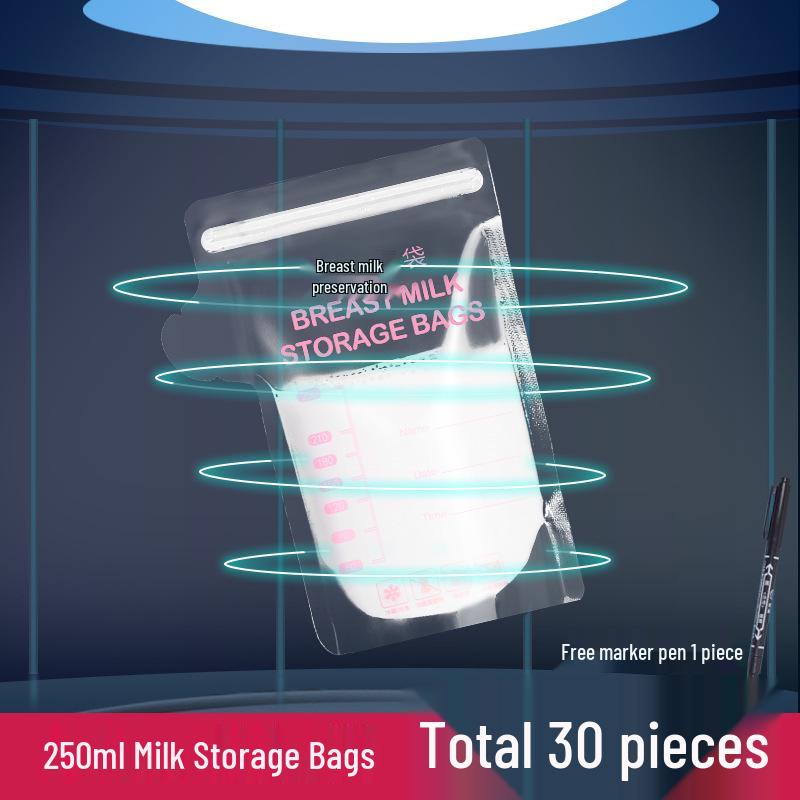 Breast Milk Storage Bags, 100ml, Disposable for Freezing and Preservation