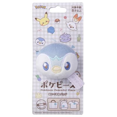 PokéPeace Plyšový odznak Piplup Plyšová hračka Šířka: Cca. 6cm