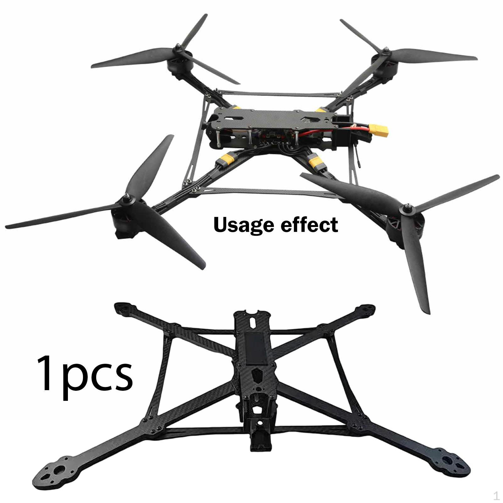 

Quadcopter Frame Carbon Fiber Component with Arms Drone Race Accessories for Senior 57cm