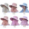 Fishing Hunting Hiking Summer Wide Brim Sun Hat UV Protection Hats Protective Cover Visor Caps
