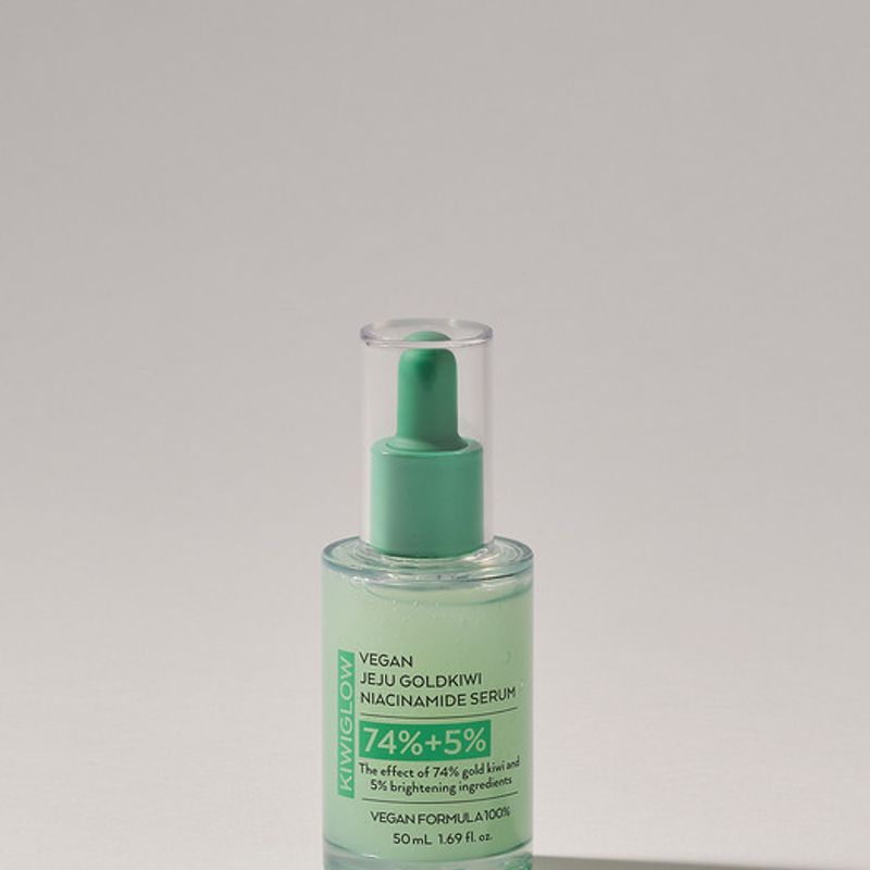 KIWIGLOW Vegan Jeju Gold Kiwi Niacinamide Wrinkle-Improving Whitening Serum 50mL