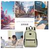 Schoolbag Backpack Women's Travel Lightweight High-value 1011 New Fashion Commuter Large Capacity Backpack Student School Bag