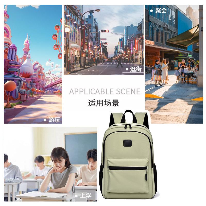 Schoolbag Backpack Women's Travel Lightweight High-value 1011 New Fashion Commuter Large Capacity Backpack Student School Bag