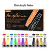 10mm Giant Opaque Acrylic Marker for Art & DIY - Waterproof Large Brush for Wall Painting & Graffiti
