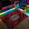 Bayer Leverkusen Football Design Crystal Velvet Carpet Cozy Non?Slip Printed Rug For Bedroom Living Room Entrance