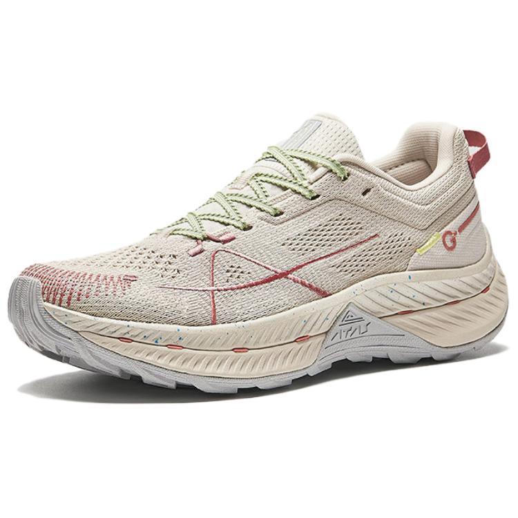 Anta Champion All-Around Non-Slip Wear-Resistant Low-Top Running Shoes Women sneaker Light-Red 122436634A-4