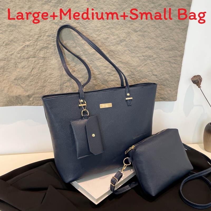 Minimalist Large Capacity Tote With Zipper Closure And Interior Phone Pouch For Office Use