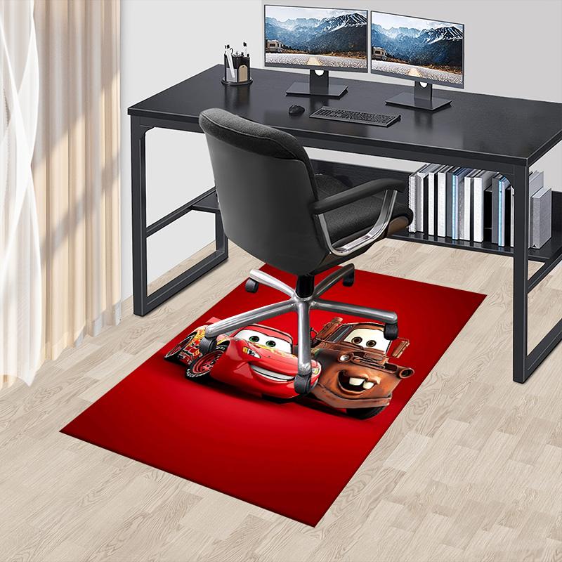 1pc Cars Movie Characters Carpet for Playroom Bedroom Living Room Sofa Home Decor,kids Game Area Rug Non-slip Floor Mat Y72926