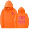 New Hoodie Ocean Beach Hooded Sweatshirt Fashion Casual Loose Threaded Cuff Hem
