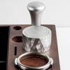 51/53/58mm Gravity Coffee Tamper Stainless Steel Whirlwind Pattern Base Coffee Powder Distributor Diamond Texture
