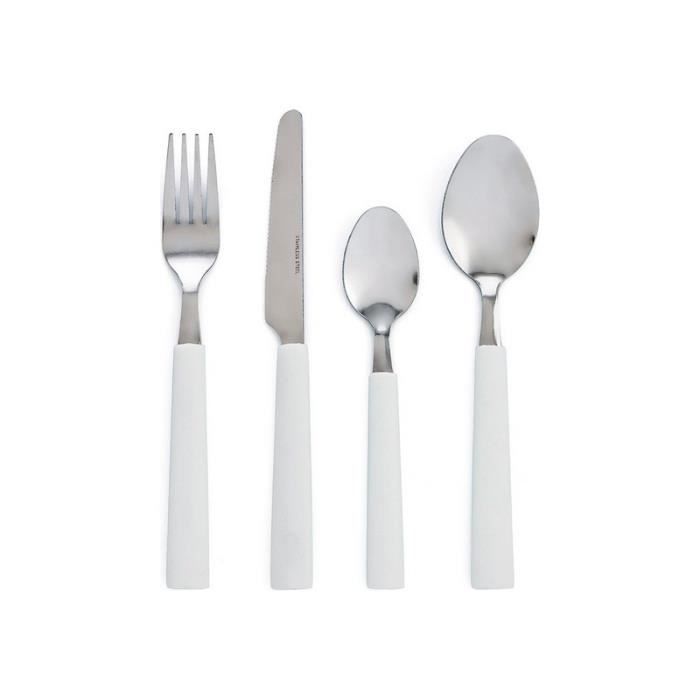 Set de couverts - Quid Habitat - 24 pcs - Acier inoxydable - Compatible lave-vaisselle