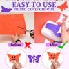 Paper Cutter for Crafts Hole Punch Puncher Punches Tool 50mm 2 Inch Butterfly Shapes Hole for Card Making Custom Scrapbooking