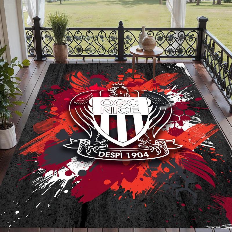 Soft Floor Carpet OGC Nice FC Pattern Area Rug Decorative Mat For Home Room Decoration
