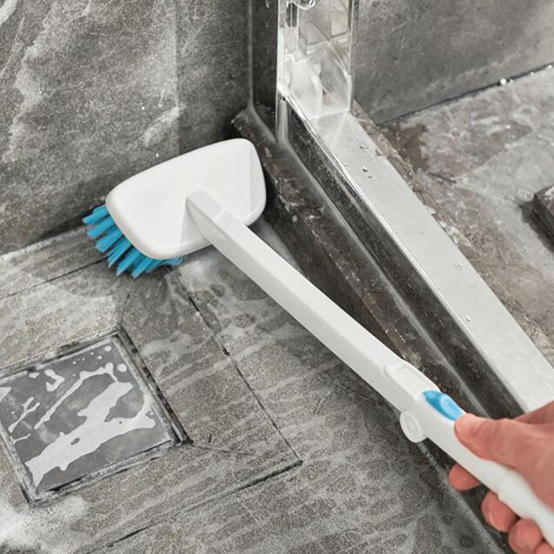 Household Cleaning Plastic Bathroom Scrubbing Brush Cleaner