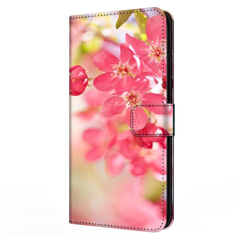 Книга Кожаная Милый Чехол Для Samsung Galaxy A12 A02 A03s A42 A32 4G A52s 5G Чехол Кошелек Цветок Расписанный Крутой Подставка Флип A 03s 12 Galaxy A42 5G&Case & Strap