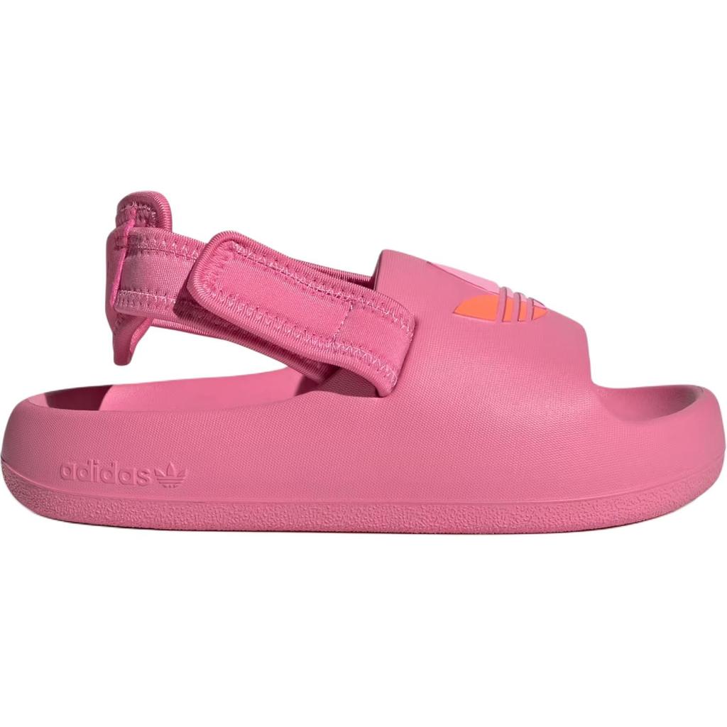 Adidas AdiFOM Adilette Slides Rose Tone Semi Lucid Fuchsia Bliss Pink (PS) Kids Sneakers JP5524
