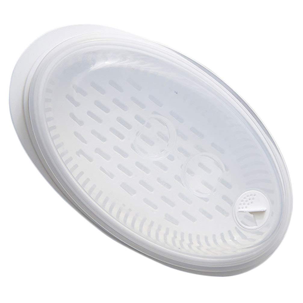 

Мультифункциональная форма для приготовления рыбы на пару в микроволновой печи, овальная, с крышкой (Без BPA, без FDA) A