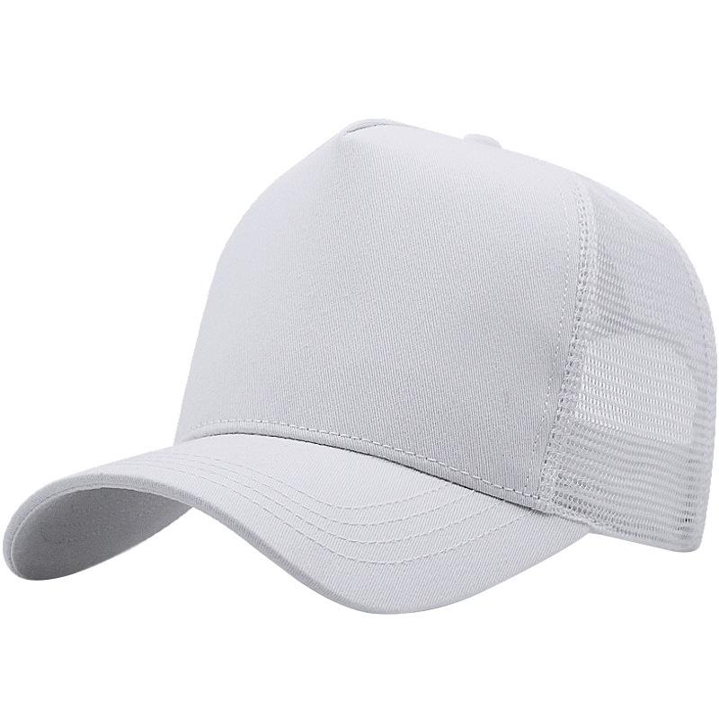 2024 Adult Summer Cotton Trucker Hat Lady Mesh Sun Hats Big Hat Men Plus Size Baseball Caps 55-60cm 60-65cm