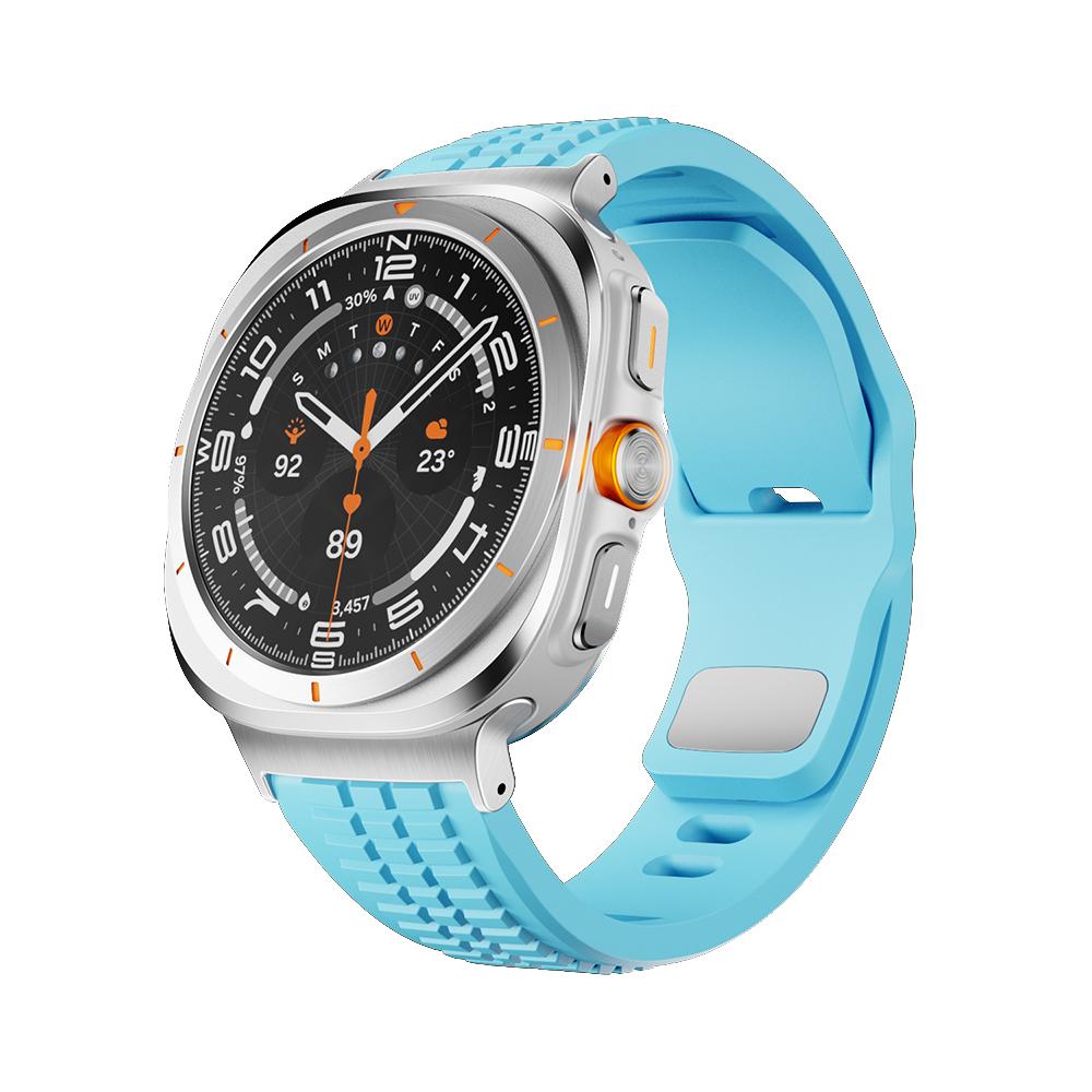 Sport Silicone Strap for Samsung Galaxy Watch Ultra 2025 Bracelet Men Wrist Band for Samsung Galaxy Watch Ultra 47mm 2024 Correa