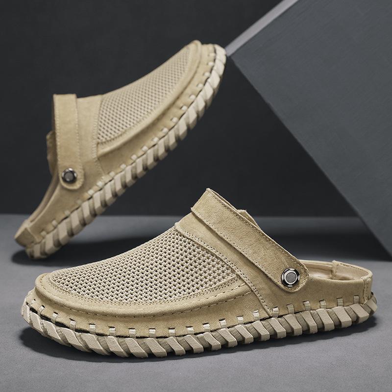 Fashion CYYTL Sandals Mens Summer Casual Shoes Outdoor Hiking Breathable Leather Beach Fashion Designer Luxury Sports Fisherman Sneakers