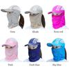 Neck Protection Neck Protection Sun Cap Removable Wide Brim Hat Shawl Hats Face Shield Cap  Riding