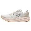 New Cushioning Slip Resistant Abrasion Resistant Breathable Low Top Sprint Running Shoes Women's White Gray 122435562-2