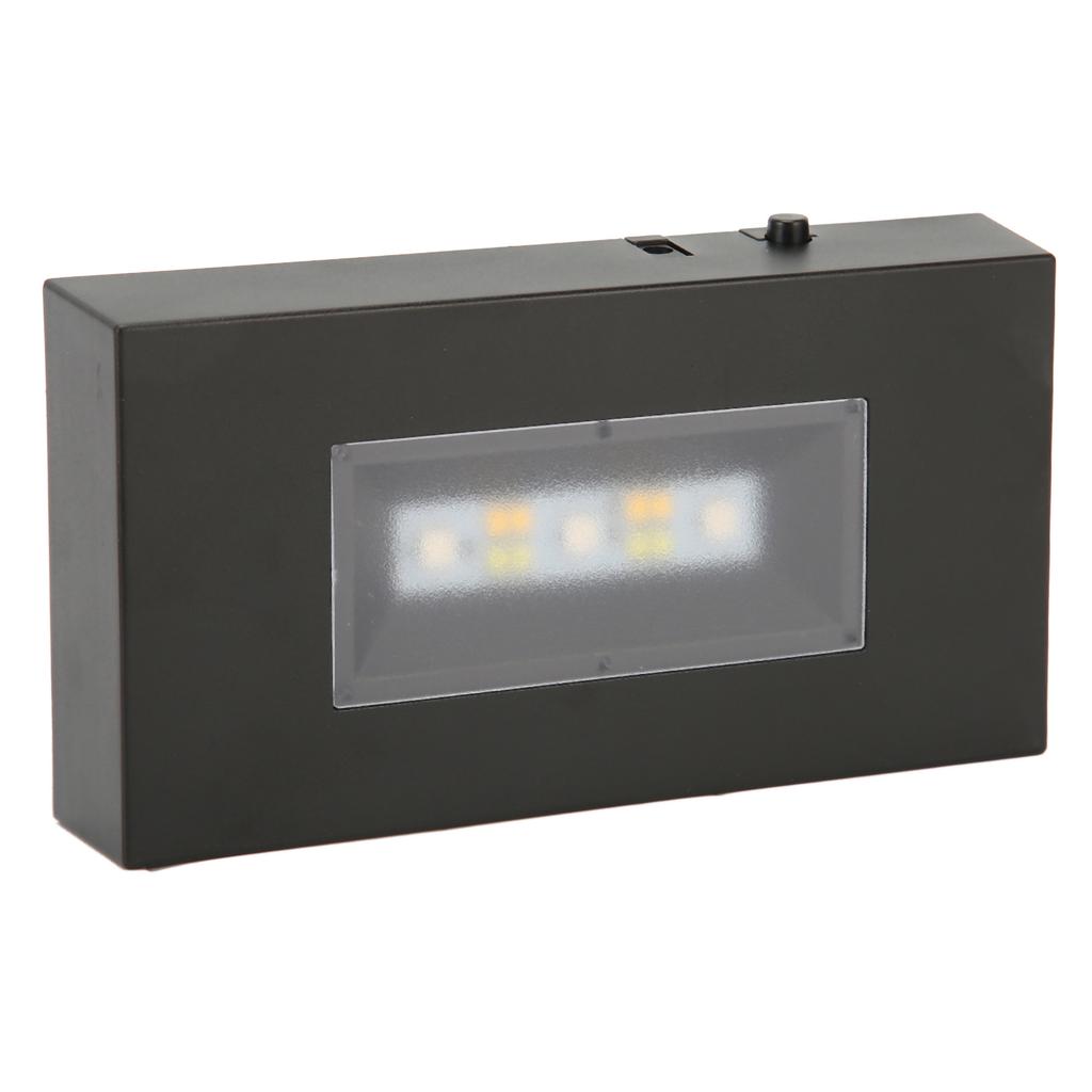 LED Light Stand Base USB Powered Multi Mode Assorted Colors Black ABS Rectangular Light Display