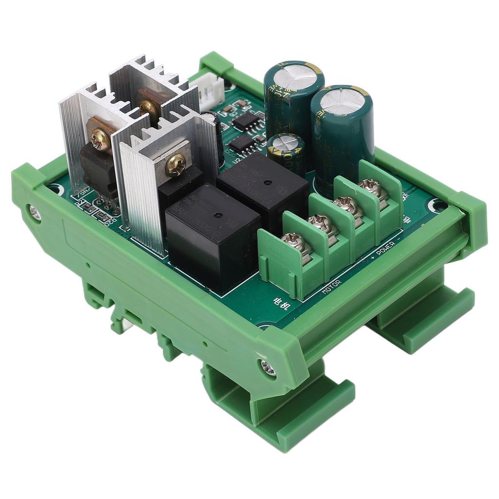 High Power Motor Driver Governor Module PWM DC Motor Speed Controller DIN Rail Mount DC12?55V