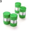 4Pcs/Set Universal Aluminum Alloy Bright Color Tire Tyre Air Valve Stems ADM