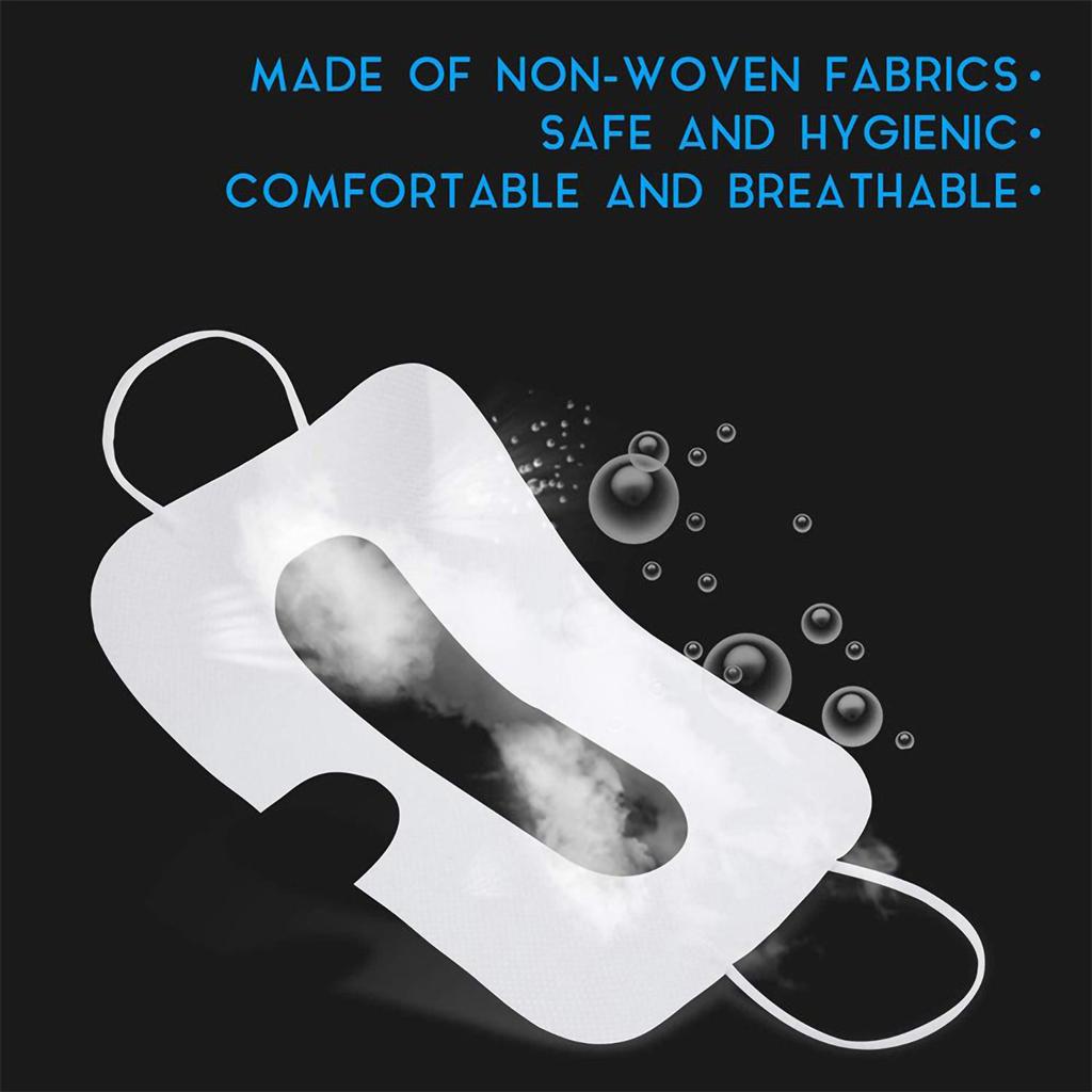 Disposable 3D VR Protection Pads Nonwoven Universal Eye Pad for VR One time VR Eye Patches