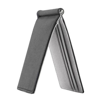 Unisex Ultra-Thin Magic Money Clip Faux Leather Card Holder Bifold Mini Wallet