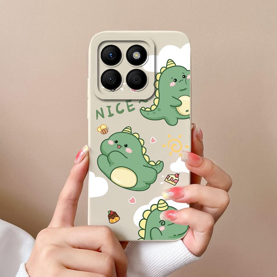 

For Honor X8b Phone Case Honor Case X8b New Design Liquid Silicone Full Coverage For HonorX8b Cover Funda Shockproof Bumper Capa Honor X8b