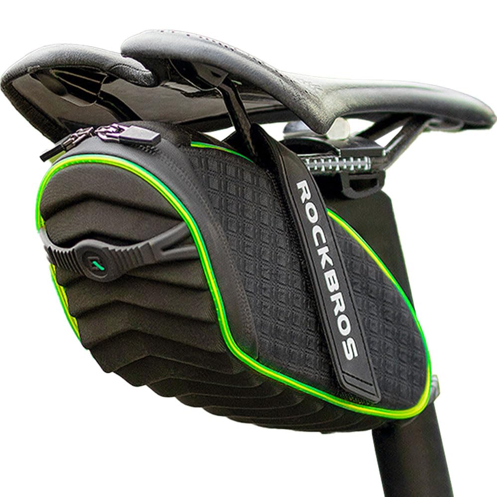 

Велосипедное седло Задний фонарь для шоссейного велосипеда Велосипедная сумка с подсветкой Стильное седло Легкий кроссовый велосипед 1 л Большая задняя k1180 [Параллельный импорт] Сумка, Сумка,