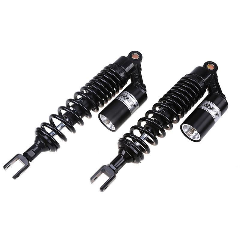 320mm 340mm 360mm 380mm Motorcycle Rear Air Shock Absorbers Suspension for Honda Yamaha Suzuki Shock Absorbers U-type Round Hole